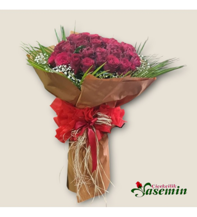 Aşkın Işıltısı – Kırmızı Gül Buketi