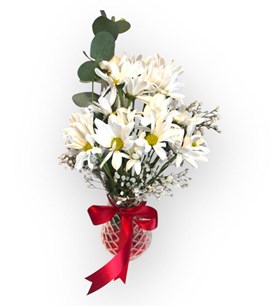 karaman, vazoda papatya, yasemin çiçekçilik